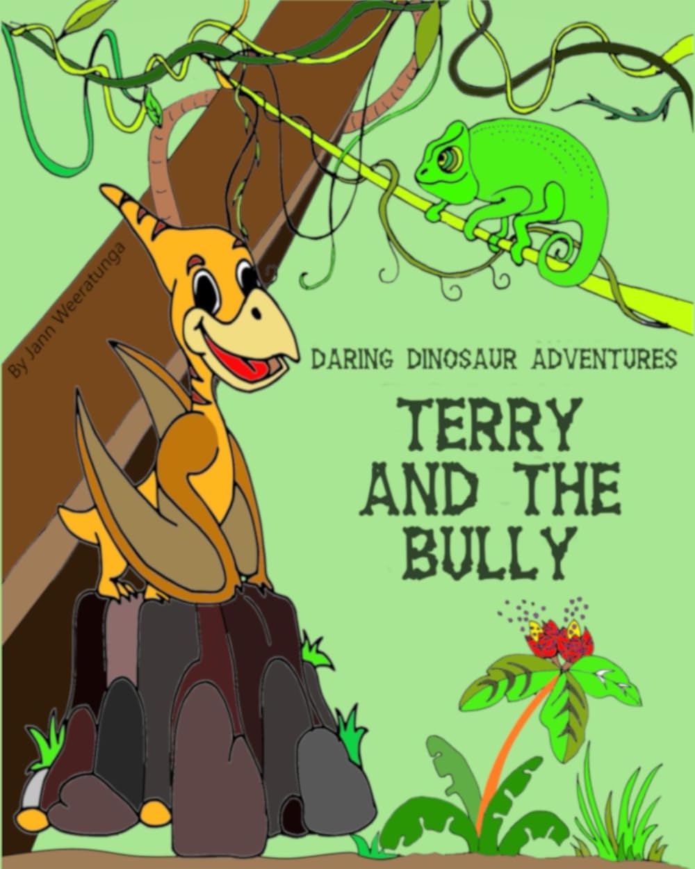 Terry and the Bully: (I’m Not Afraid of Bullies) Draw and Colouring-in Dinosaurs (Daring Dinosaur Adventures)