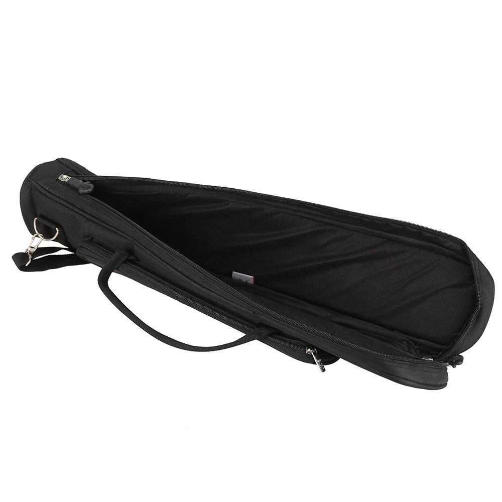 Sassofono Soprano Sax Bag Custodia Tipo Diritto Addensare Schiuma Imbottita Tessuto Non Tessuto Panno Interno con Tracolla Regolabile