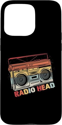 Miniatura 30 de Funda vintage de Radio In Head Music Matching Band Cassette Player para iPhone 16 Pro Max