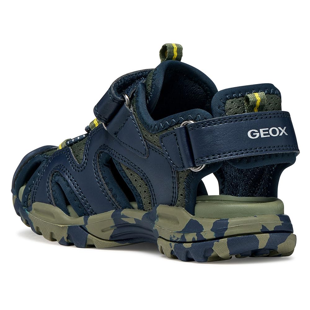 Geox J Borealis Boy C, Sandali a Punta Chiusa Bambini e Ragazzi