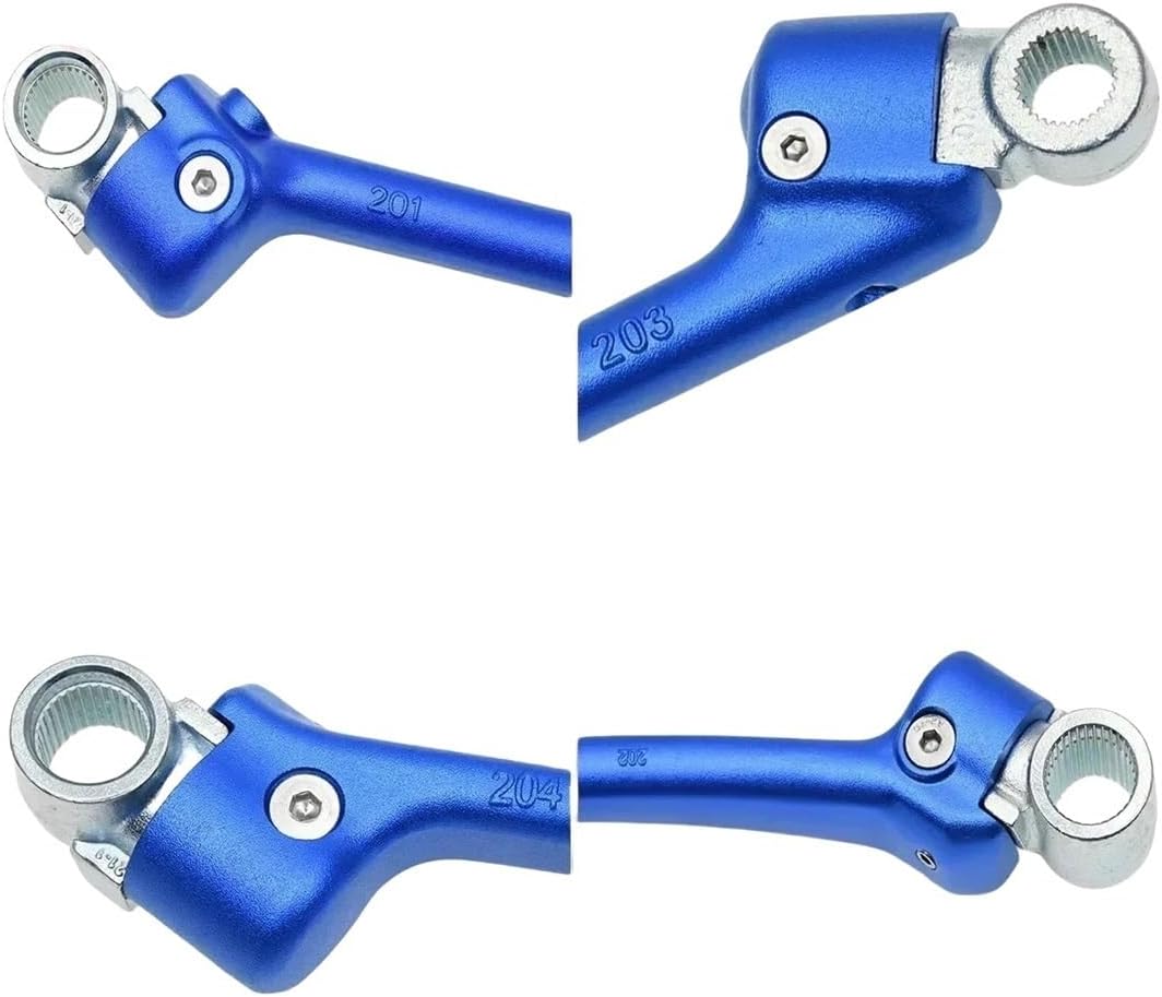 Starting Lever Motorcycle CNC Forged Kick Starter Lever Pedal For YZ125 YZ250 250F 250FX 450F 450FX 250X WR450F WR250F 1986-2023