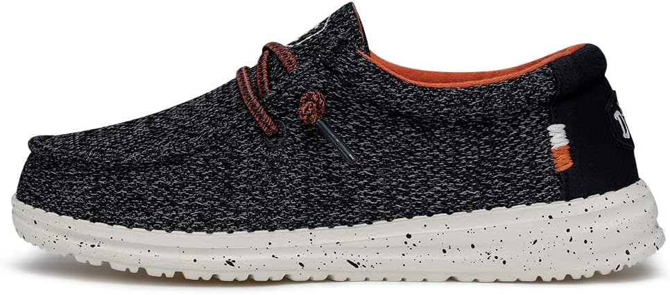 HEYDUDE Boy's Wally Youth Multiple Colors | Boy’s Shoes | Boy's Lace Up Loafers | Comfortable & Light-Weight