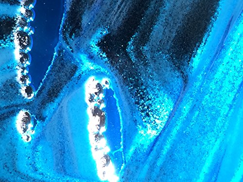 Exotic Sands Art In Motion Sm21 - Moving Sand Art - Small Cherry Frame (Ocean Blue) Artist/Inventor Bill Tabar Craftsman. Handmade In The Usa. Best Handcrafted Gift 2015! #TOP3