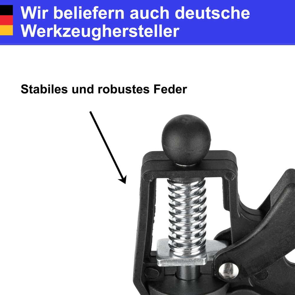 3 Stk. Deckenstütze Montagestütze 115-290cm Schnellspannstütze Einhandstütze Teleskopstange 30kg Stahl Schnellspann Deckenstützen Zargenspanner