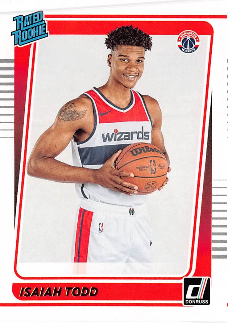 2021-22 Panini Donruss Rated Rookie #237 Isaiah Todd RC