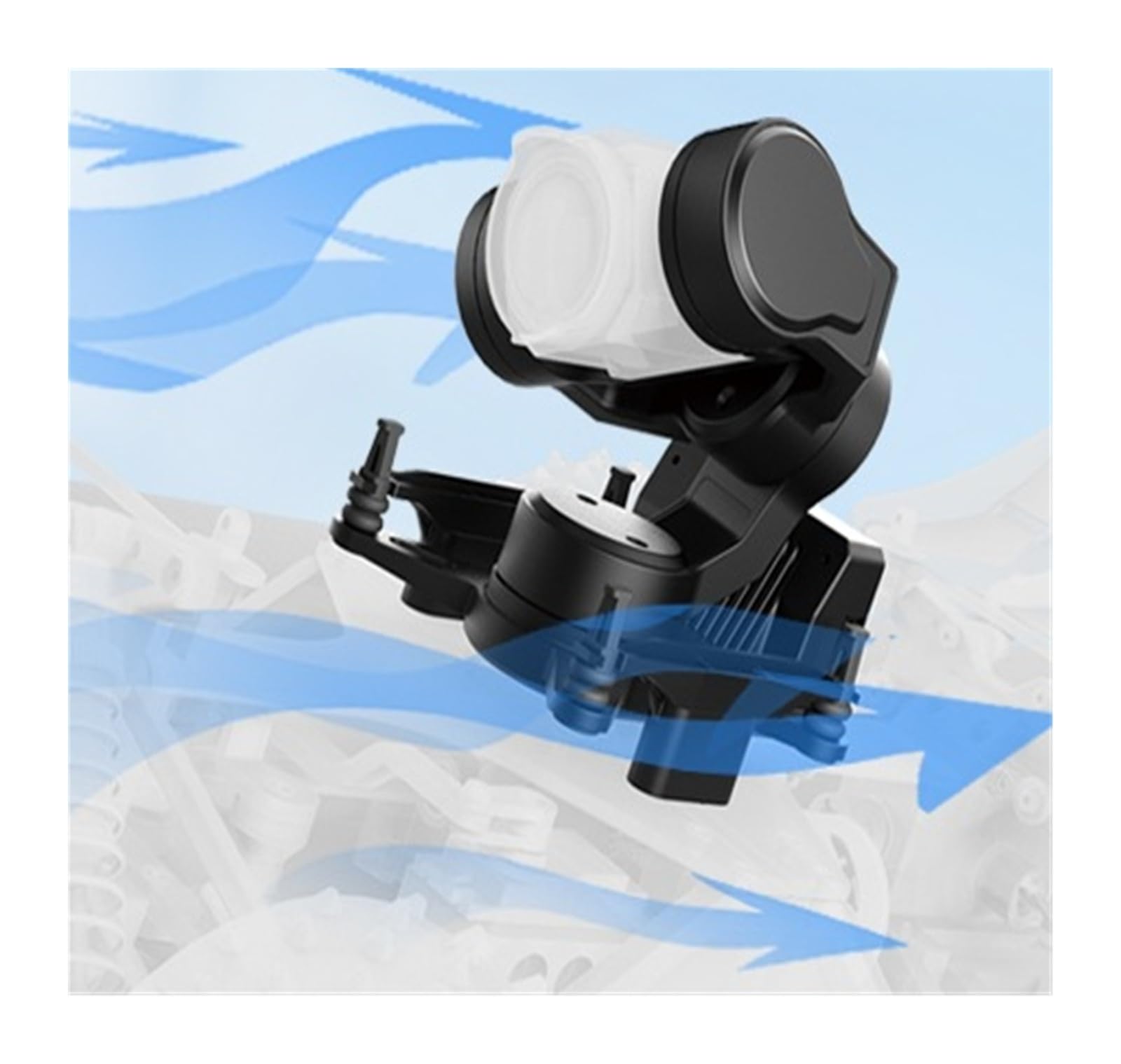 Soporte de cardán PTZ FPV estabilizado 3 ejes XF-C-20T | Soporte de montaje de repuesto for cabezal de cámara de drones(C-20T O4 PRO Basics)
