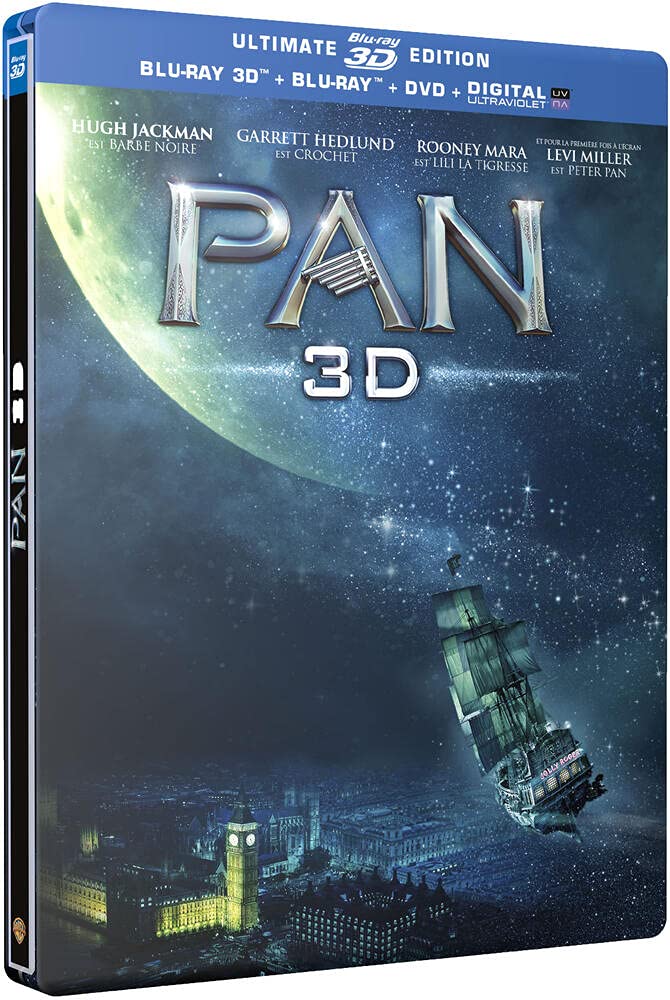 Pan SteelBook Ultimate dition - Blu-ray 3D Blu-ray DVD Copie digitale