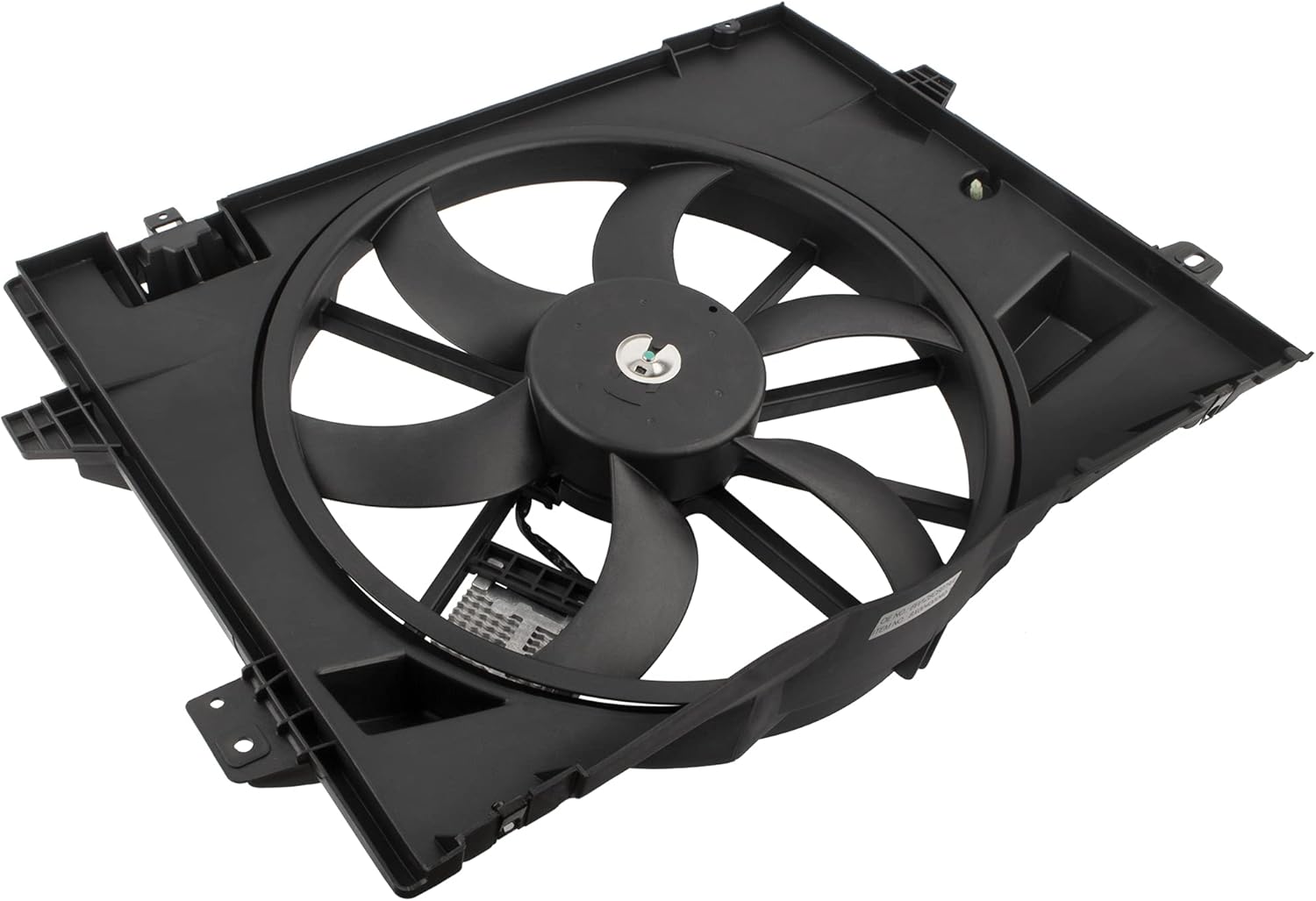 BOXI 621-353 Radiator Cooling Fan Assembly Fit for Lincoln Town Car 2005-2011 / for Ford Crown Victoria 2006-2011 / for Mercury Grand Marquis 2006-2011 (ONLY fits 4.6L V8) Replaces 6W1Z8C607A 621380CU