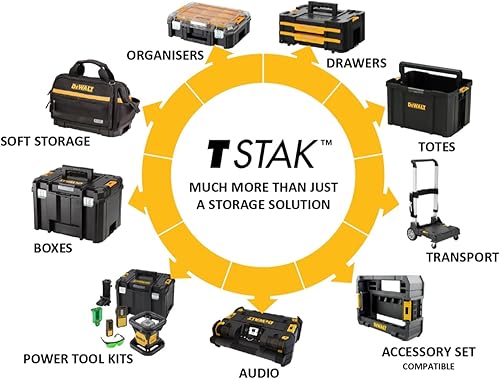 Miniatura 6 de DEWALT Caja de herramientas profunda TSTAK 2.0