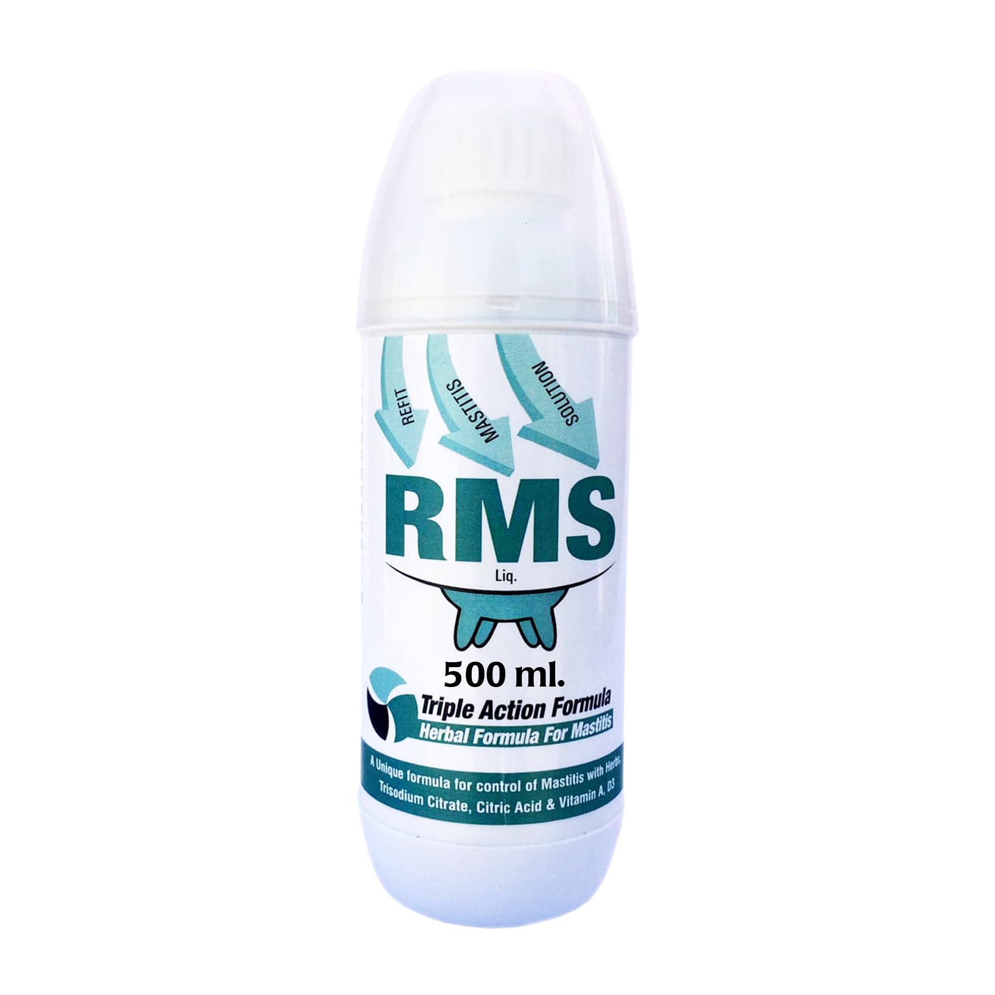 REFIT ANIMAL CARE Veterinary Mastitis Medicine Vitamin Supplement for Cow, Cattle and Buffalo, 500 ml, RMS Liquid (B07P6PDQ21) Amazon Price History, Amazon Price Tracker