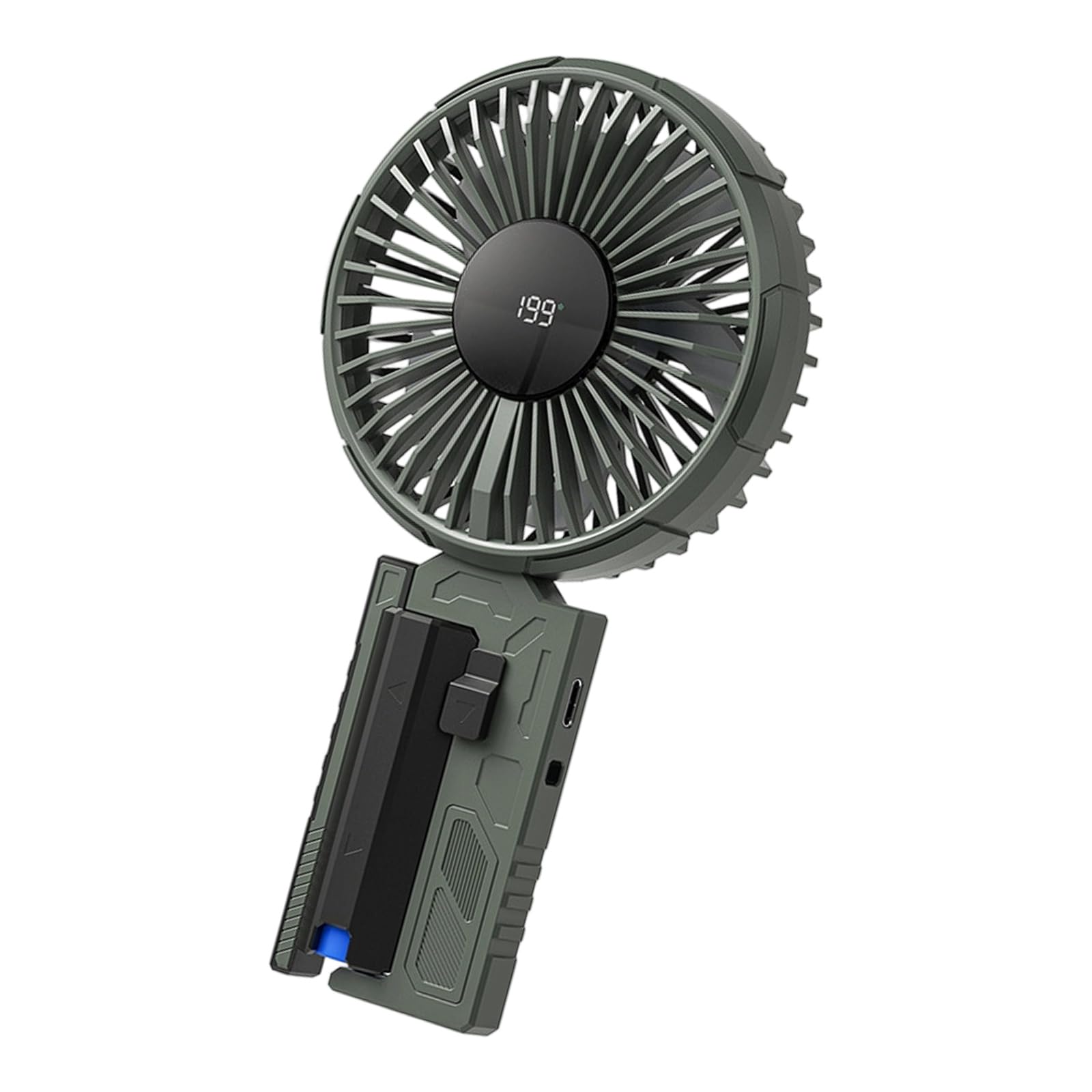 Hsyzygian Compact Cooling Fan Adjustable Speeds Quiet for Indoor Outdoor Daily Activities Quiet Portable Fan Travel