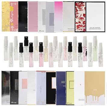 Amazon.com : 20 Piece Designer Fragrance Samples, Women's Designer ...