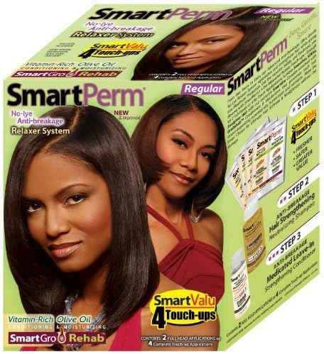 Smart Perm Relaxer Hair Care Kit, Regular by Smartperm