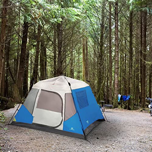 Carpa tipo domo para 6 personas resistente a la lluvia miniatura 2