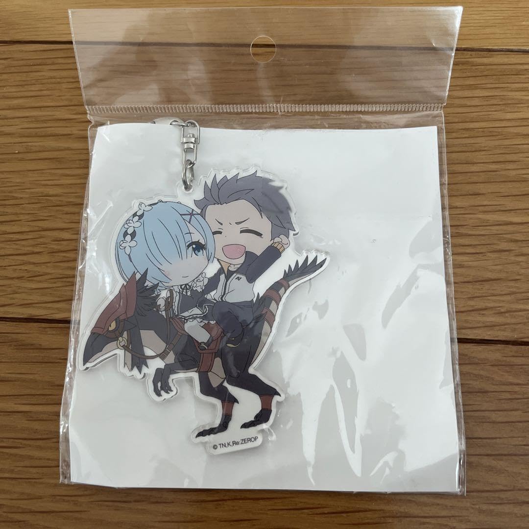 Re:ゼロから始める異世界生活 アクリルキーホルダー スバル＆レム on