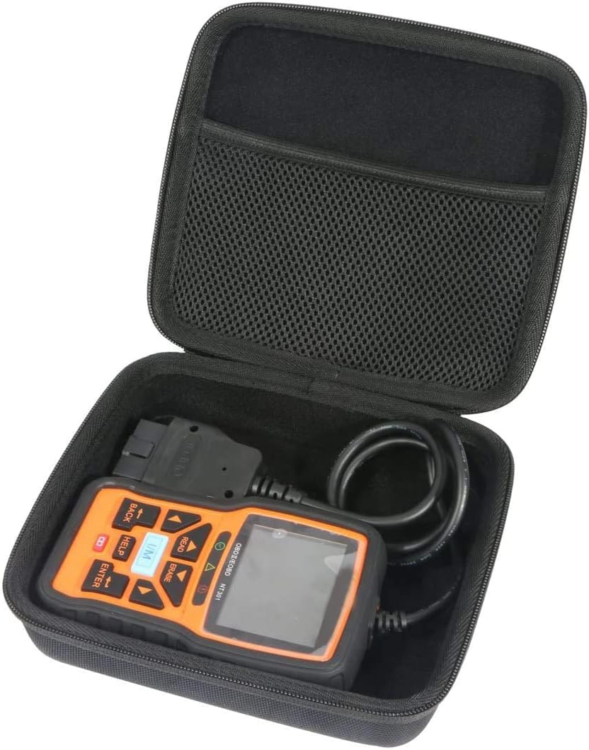 Hard Travel Case Replacement for FOXWELL Nt301 NT510/LAUNCH Creader 3001/AUTOPHIX OBD2 Scanner Car Engine Diagnostic Tool