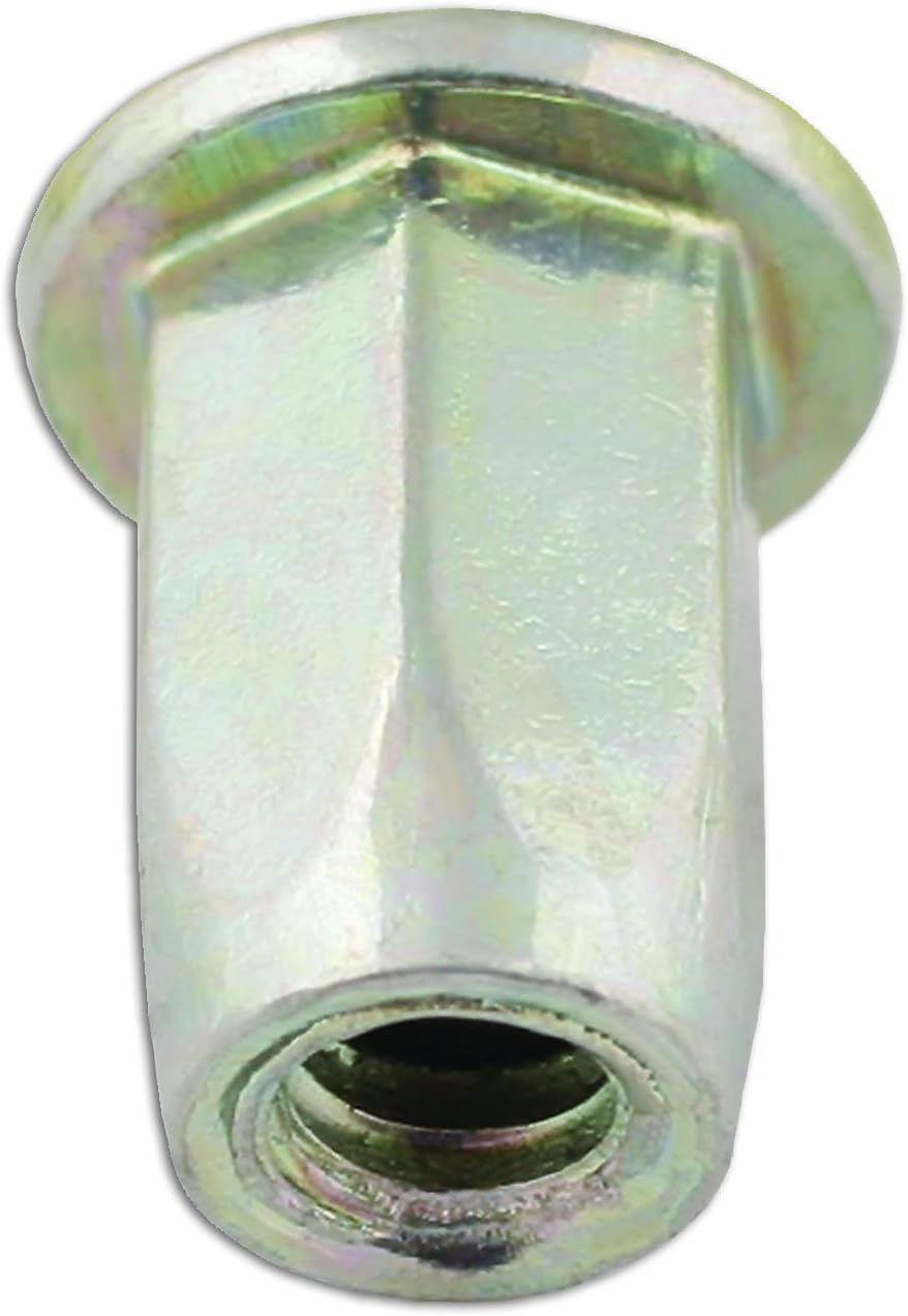 CONNECT 35107 Full Hex Threaded Insert 8.0mm 50pc