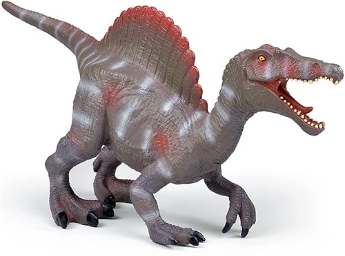 Miniatura 7 de RECUR Figuras de acción jurásicas de dinosaurio de Spinosaurus de 11.7"