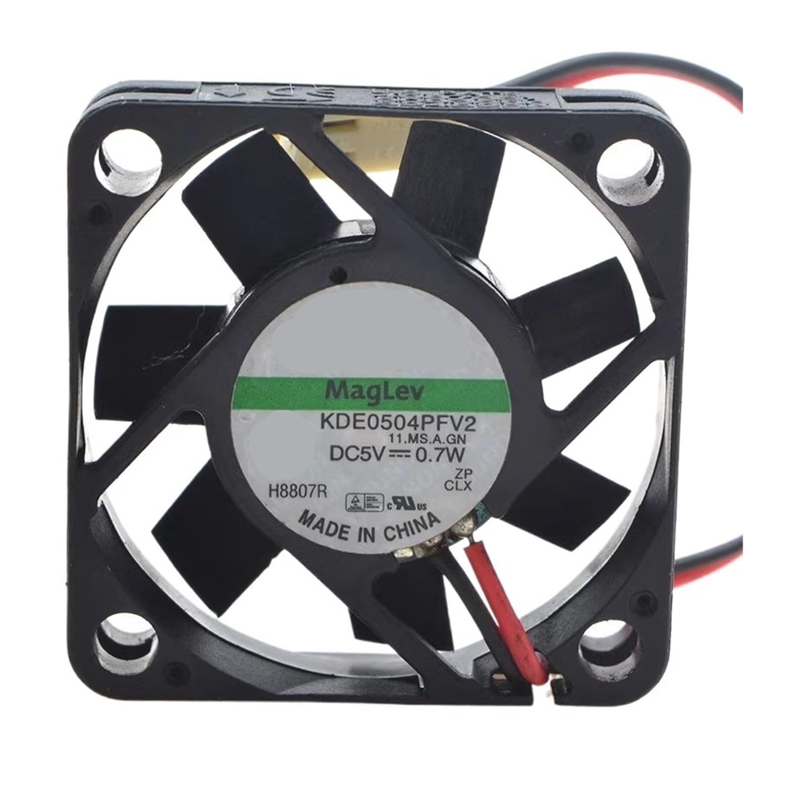 YMUGUEGH 40x40x10mm KDE0504PFV2 5V 0.7W 2WIRE 4010 dc Cooling Fan