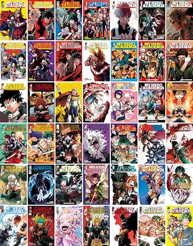 My Hero Academia, Complete Collection (Volumes 1-42) Manga Series Set, by Kohei Horikoshi (42 Books)
