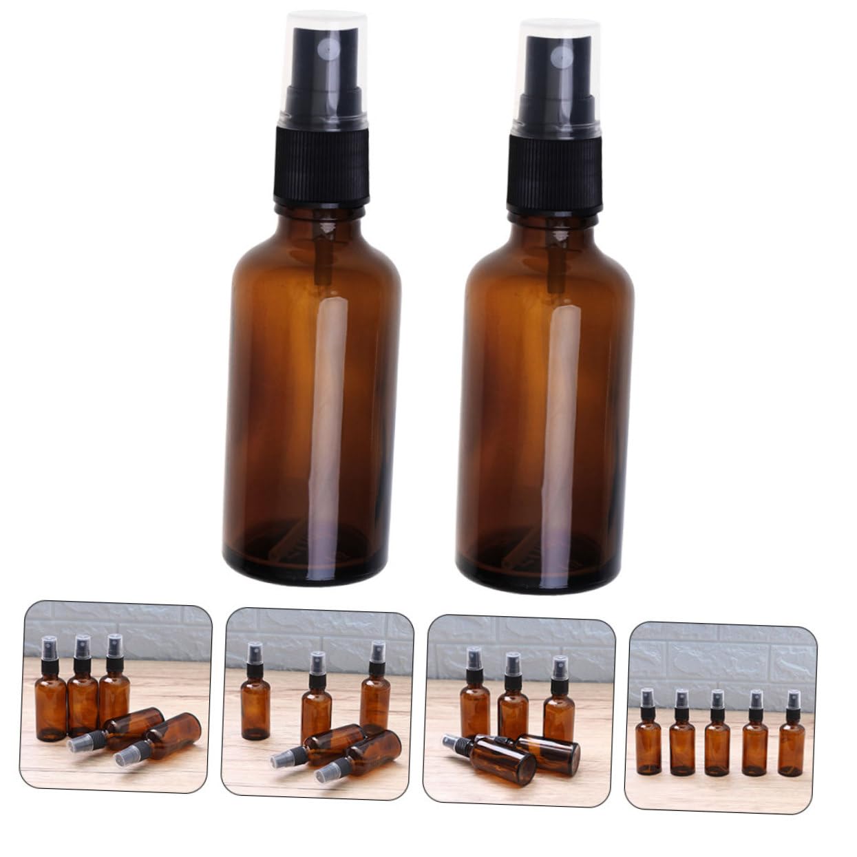 10stücke Nachfüllbare Parfümflasche Kleine Leere Sprühflasche Leere Glasflasche Parfümflasche in Reisegröße Tragbare Mini-sprühflasche Für Unterwegs