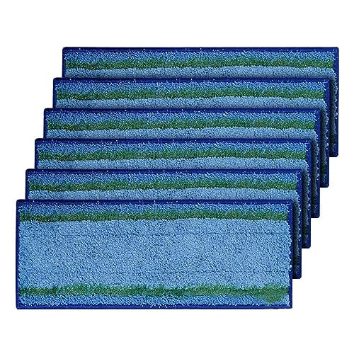 Accesorios for mopa compatibles con Irobot Braava Jet M6 Series Ultimate Robot Mop, Lavable y Reutilizable Robot Wet Mopping Pads(6pcs)