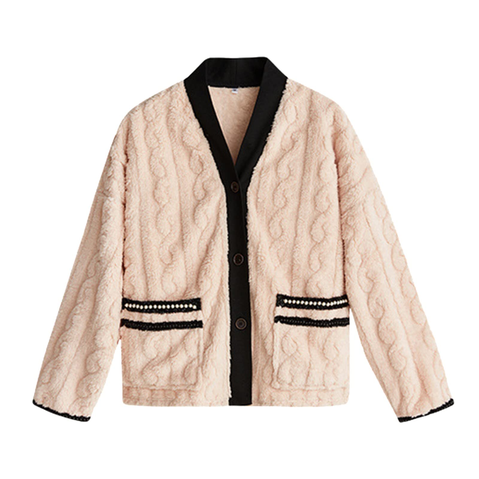 Pigiama da donna in raso unisex set da notte invernale in flanella stampa caldo pigiama tuta manica lunga e pantaloni lunghi pulsante morbido pigiama tuta