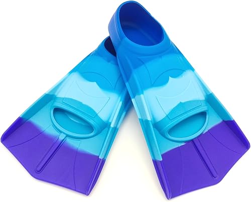 Miniatura 25 de Fadgesy Swimming Training Fins,Comfortable Silicone Flippers for Swimming and Diving,Size Suitable Kids Girls Boys Adult