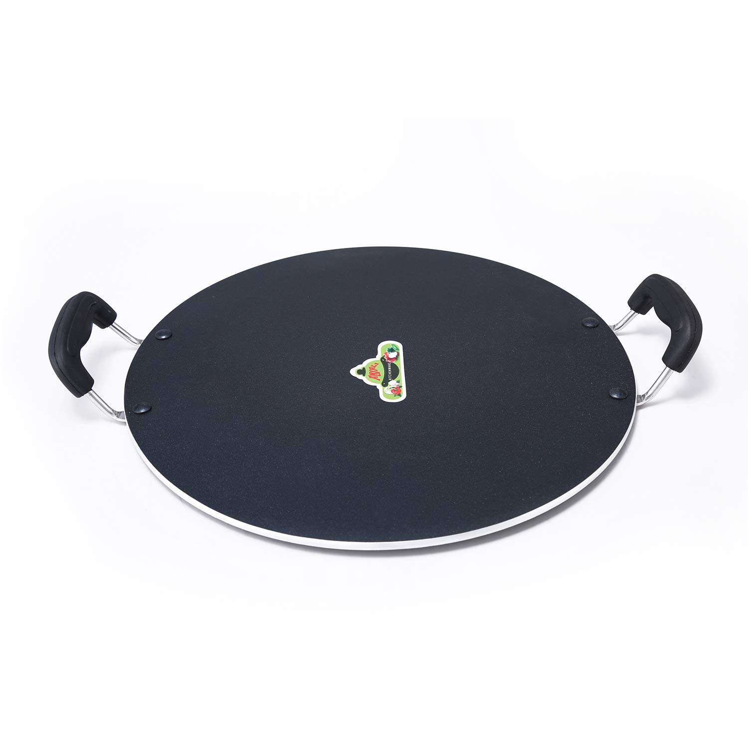 Anjali Platinum Flat Multi Deluxe Tawa 27.5 Cm, Black, Standard 2