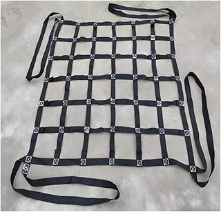 YYXDMFY Cargo Lifting Net Straps Safety Lifting Hanging Netting Construction Dock Hoist Objects Lifting Net Strong Load-Bearing Material HandlingDurable Hanging Cargo Net (Color : 300kg, Size : 3X3m)