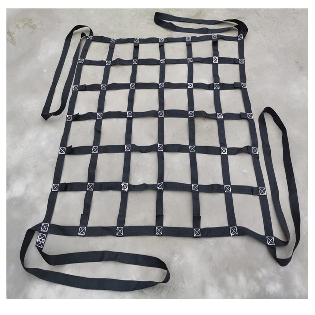 Rete Di Sollevamento 1x1m Poliestere - Portata 300kg Per Trasporto E Sicurezza, Arancione - Foto 7