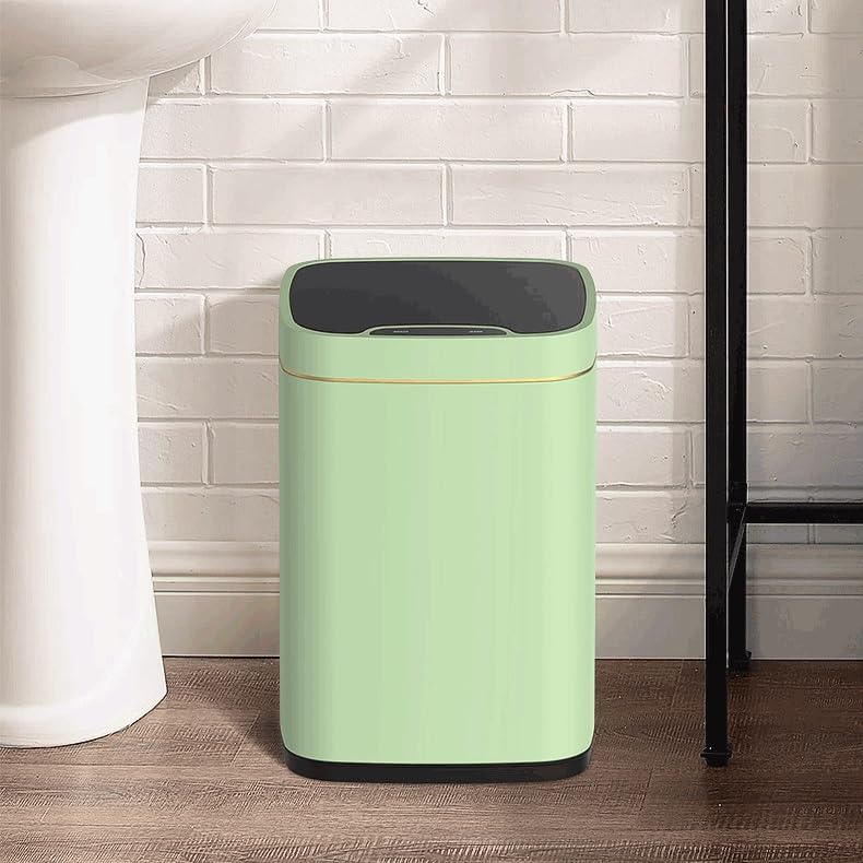 Smart Bathroom Trash Can Automatic Bagging Touchless Narrow Sensor Garbage Bin Home image 5
