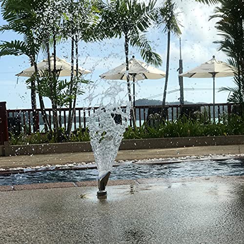 Viking Brass Water Fountain Opera Fountain Water Nozzle - Thread Size 20mm (¾”) - Finish Brass - Useful for Garden, Pond, Pool & Outdoor (B09FT9VHG1) Amazon Price History, Amazon Price Tracker