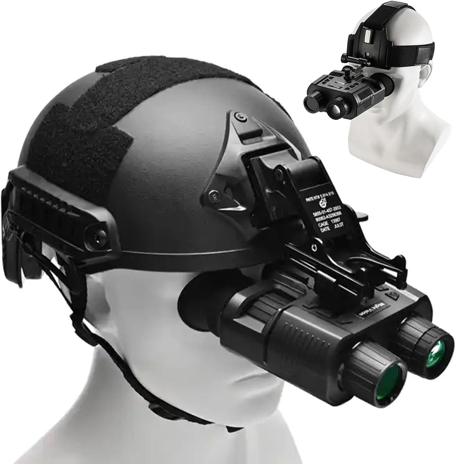 Yuechuxiao HeadMounted Night Vision Goggles Rechargeable Hands Free Naked Eye 3D