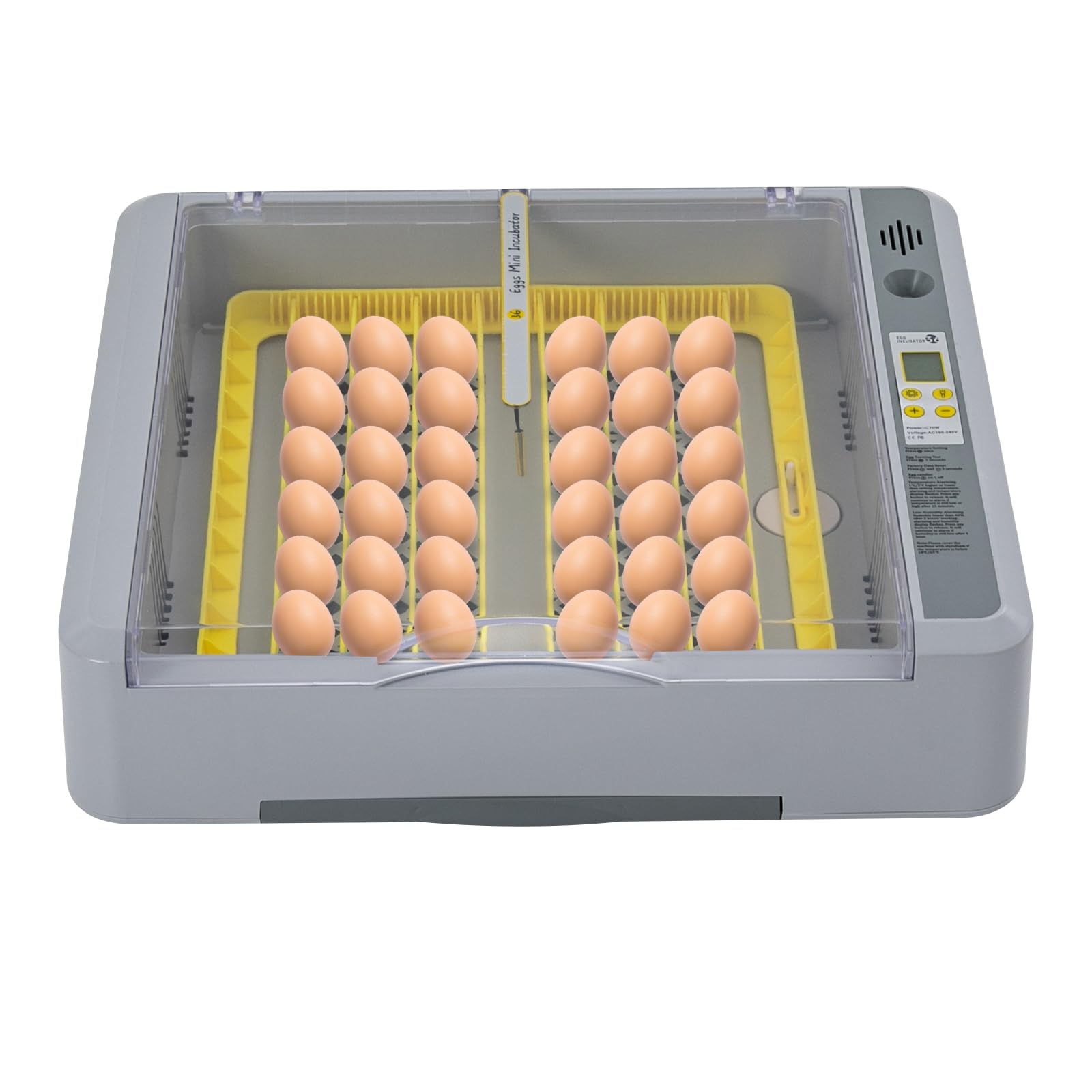 Automatic 36 Egg Incubator, Egg-hatching with LED Display, Egg Incubator for Chickens, Egg Incubators for Hatching Eggs, Duck Eggs, Goose Eggs, Quail Eggs, etc