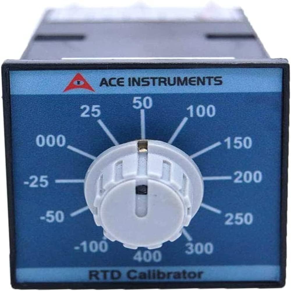 RTD Temperature Calibrator for Field Temperature Indicators, Temperature Controllers, PID Controllers, Flameproof Temperature Indicators Model: AI-CAL-404 (Pack of 5)