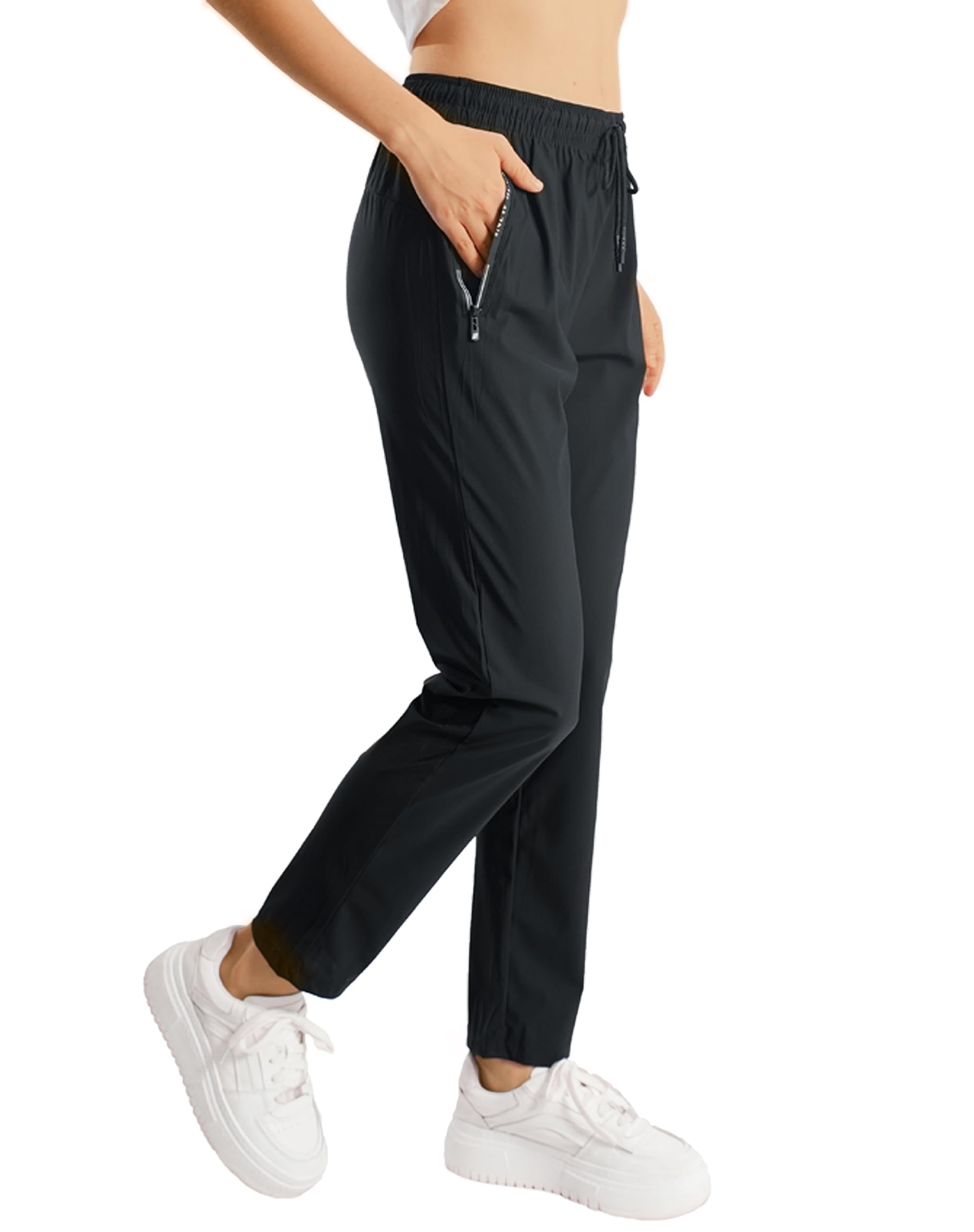 New Comfys Fit StretchActive - Womens Ultra Stretch Ice Silk Quick Drying Comfort Casual Pants Over 50