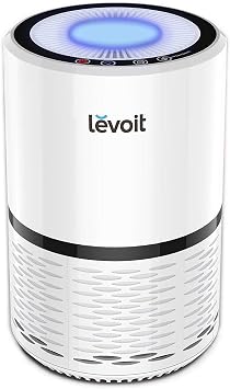 Levoit Air Purifier for Home, AHAM VERIFIDE, High-Efficiency Filter for Smoke, Dust, Pollen, and Odors in Bedroom, Office, or