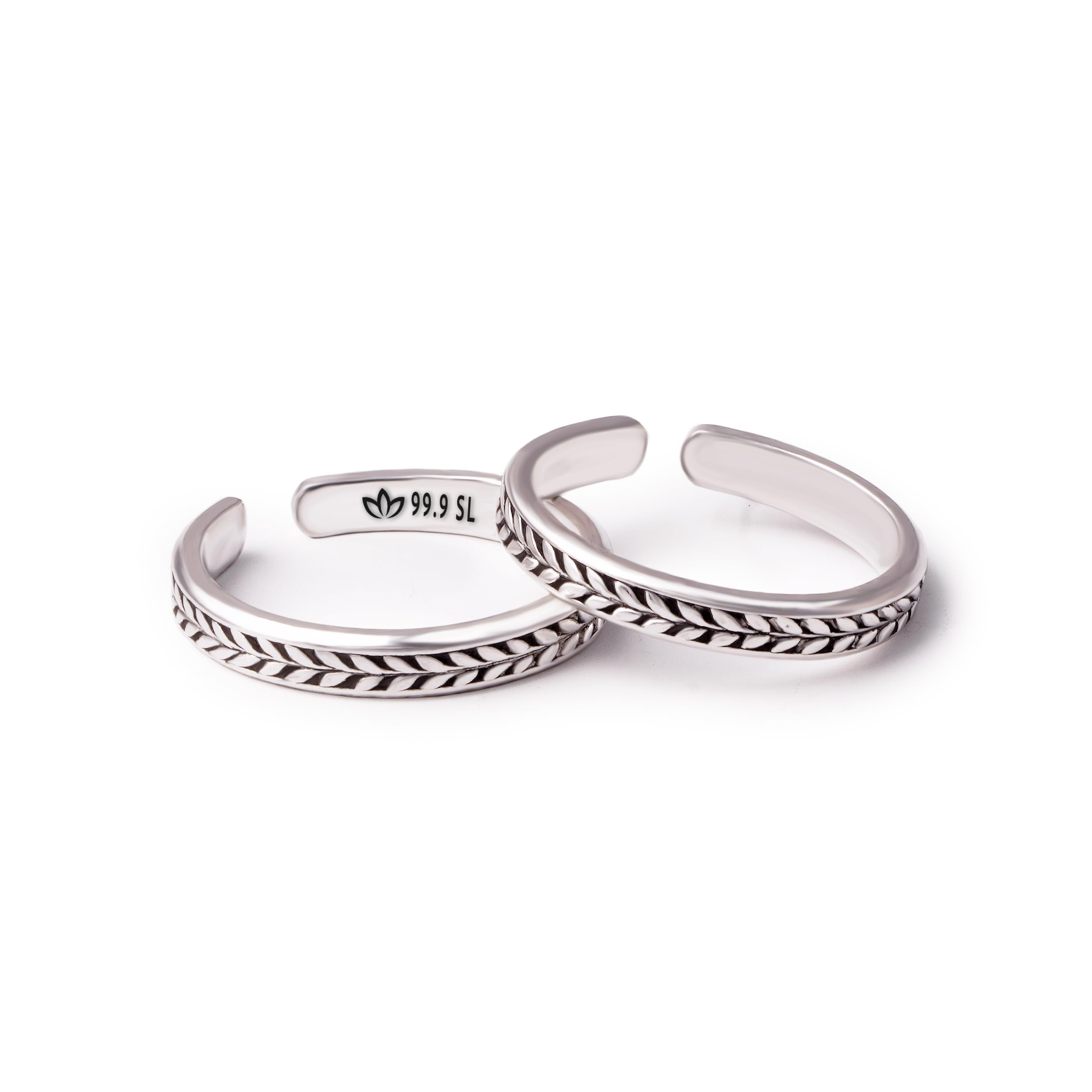 100% Pure Silver Toe Rings (Pure Chandi Bhichiya)