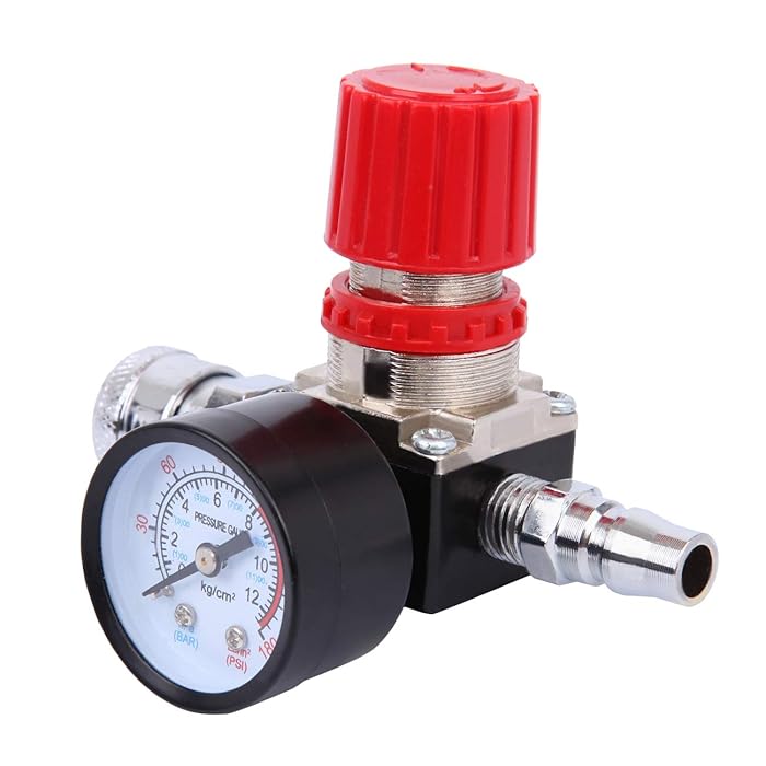Buy PanelTech 1/4" Air Compressor Pressure Regulator 140PSI Control