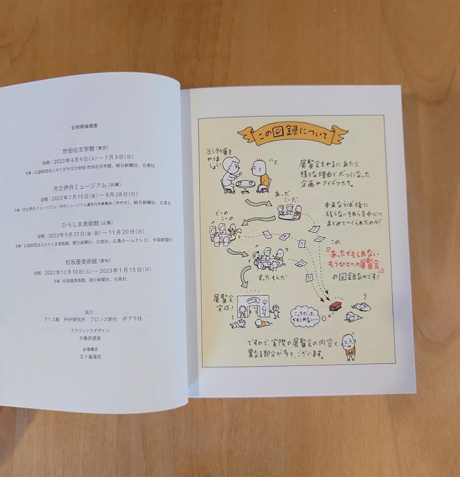 ヨシタケシンスケ展 図録　こっちだったかもしれない 公式図録📕 こっちだったかもしれない #ヨシタケシンスケ さんが
