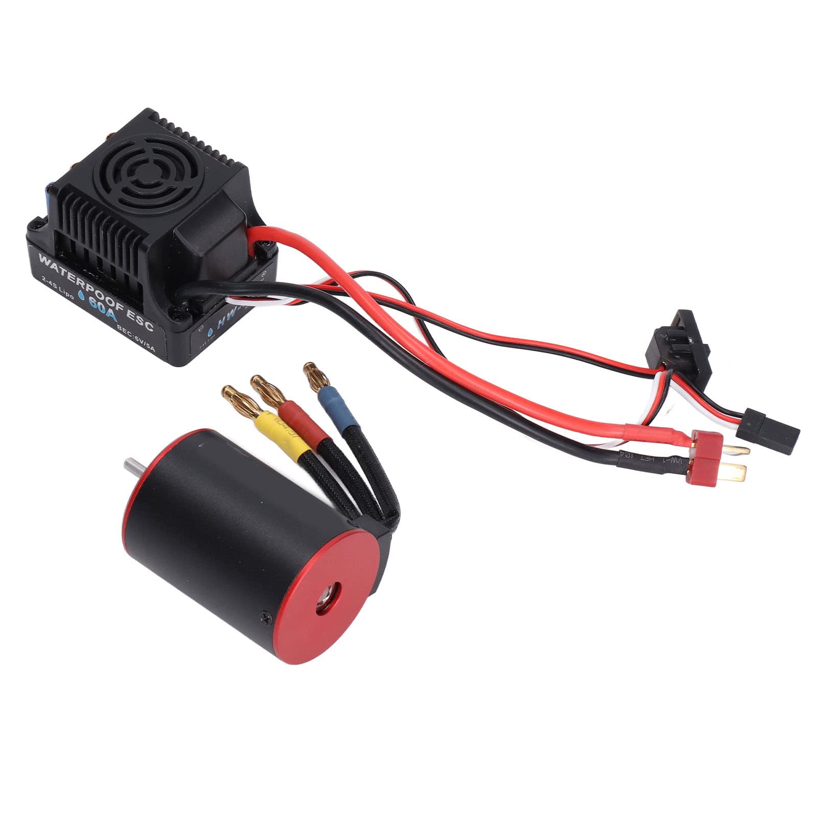 Wodoodporny Bezszczotkowy ESC 60A z Silnikiem 3900KV