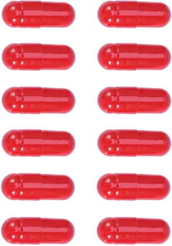 Happyyami 12 cápsulas de sangre falsas para Halloween y Día de los Inocentes, accesorios de sangre realistas para cosplay para teatro y efectos