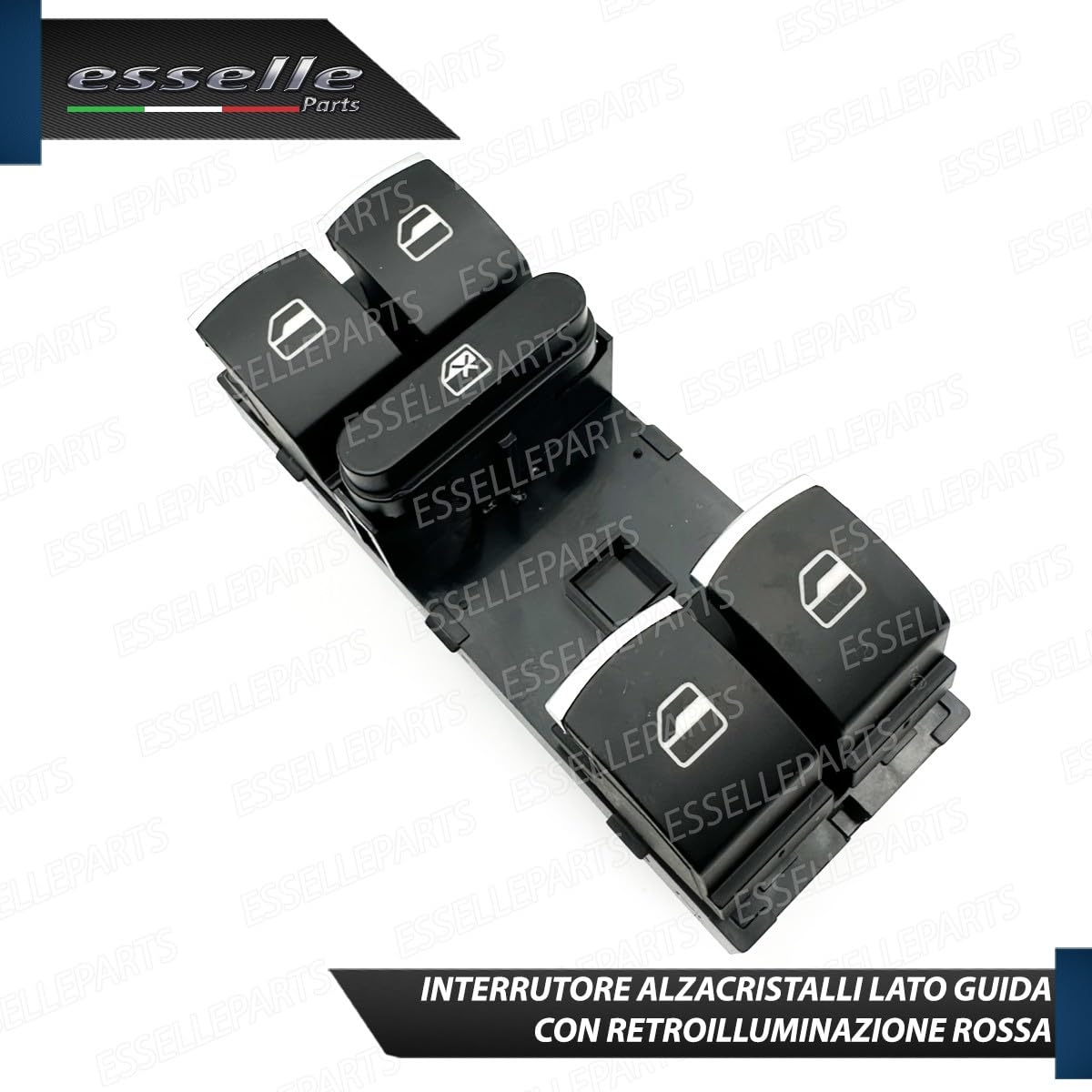 Pulsantiera Alzacristalli per VW Passat B7 Interruttore Alzavetri