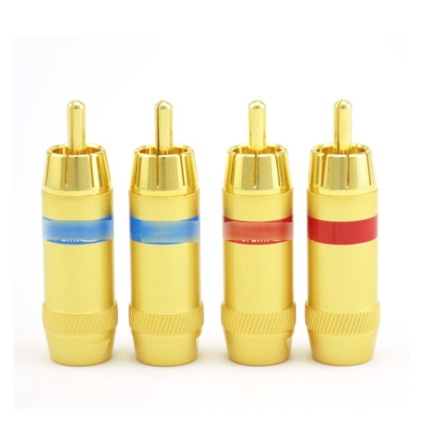 Adaptateur Hifi mâle à souder 8mm avec finitions dorées durables - 7