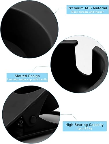 Miniatura 3 de Kalolary Clip para taza de beber, soporte para botella de mesa, soporte de vaso de vidrio, clip de platillo de almacenamiento, soporte para taza de