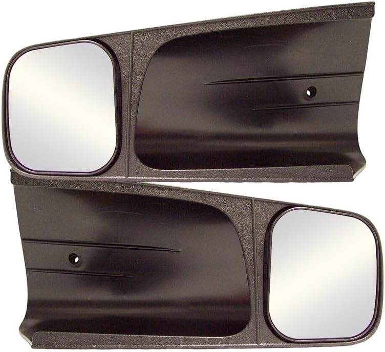 CIPA 10900 Custom Towing Mirror - Chevy/GMC/Cadillac, Pair, black