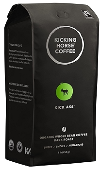 Kicking Horse Coffee 黑咖啡 豆类 认证有机 公平贸易 猶太教认证