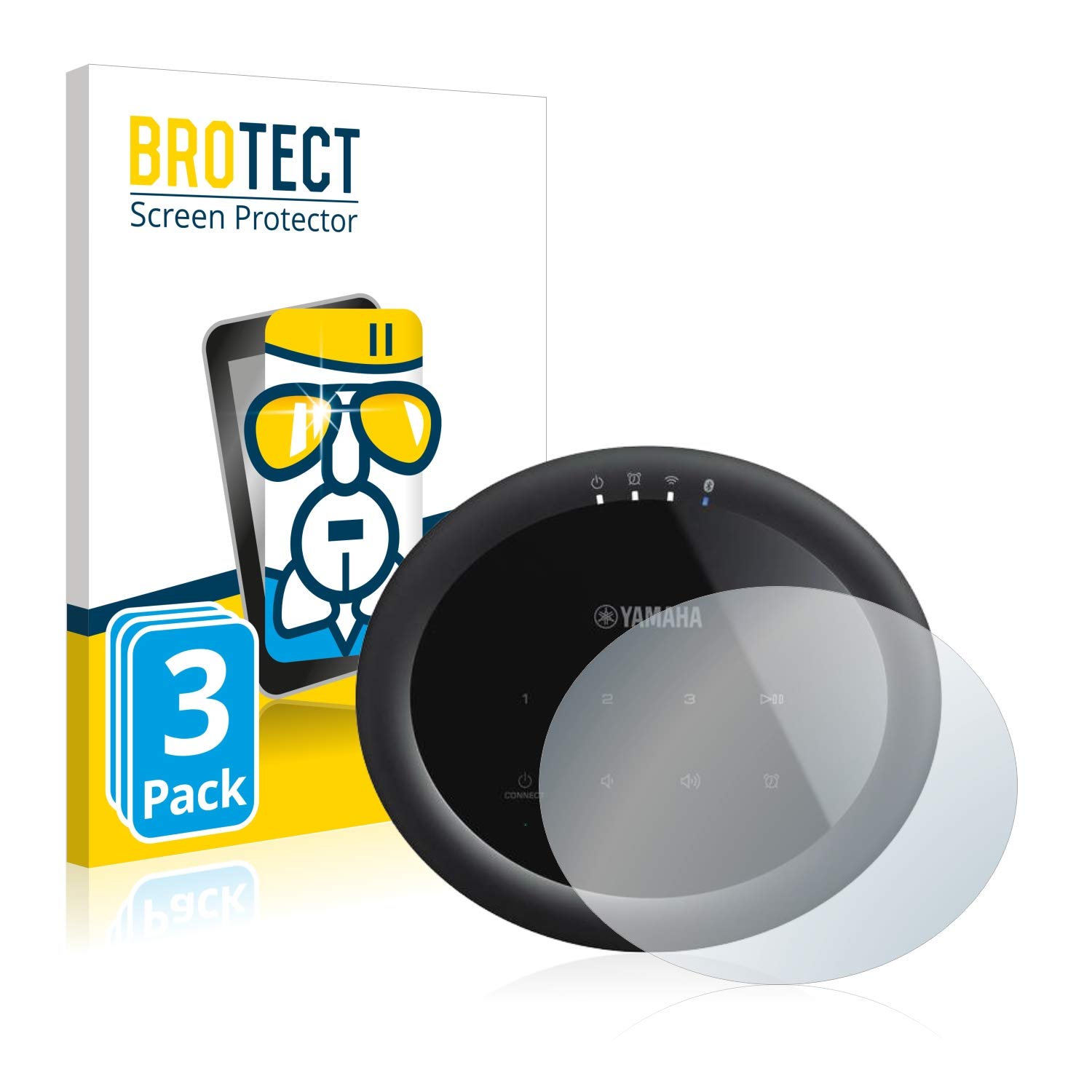3 Protections écran Verre Hybride 9H Pour Yamaha MusicCast 20 – Anti-rayures, Anti-empreintes, Installation Facile