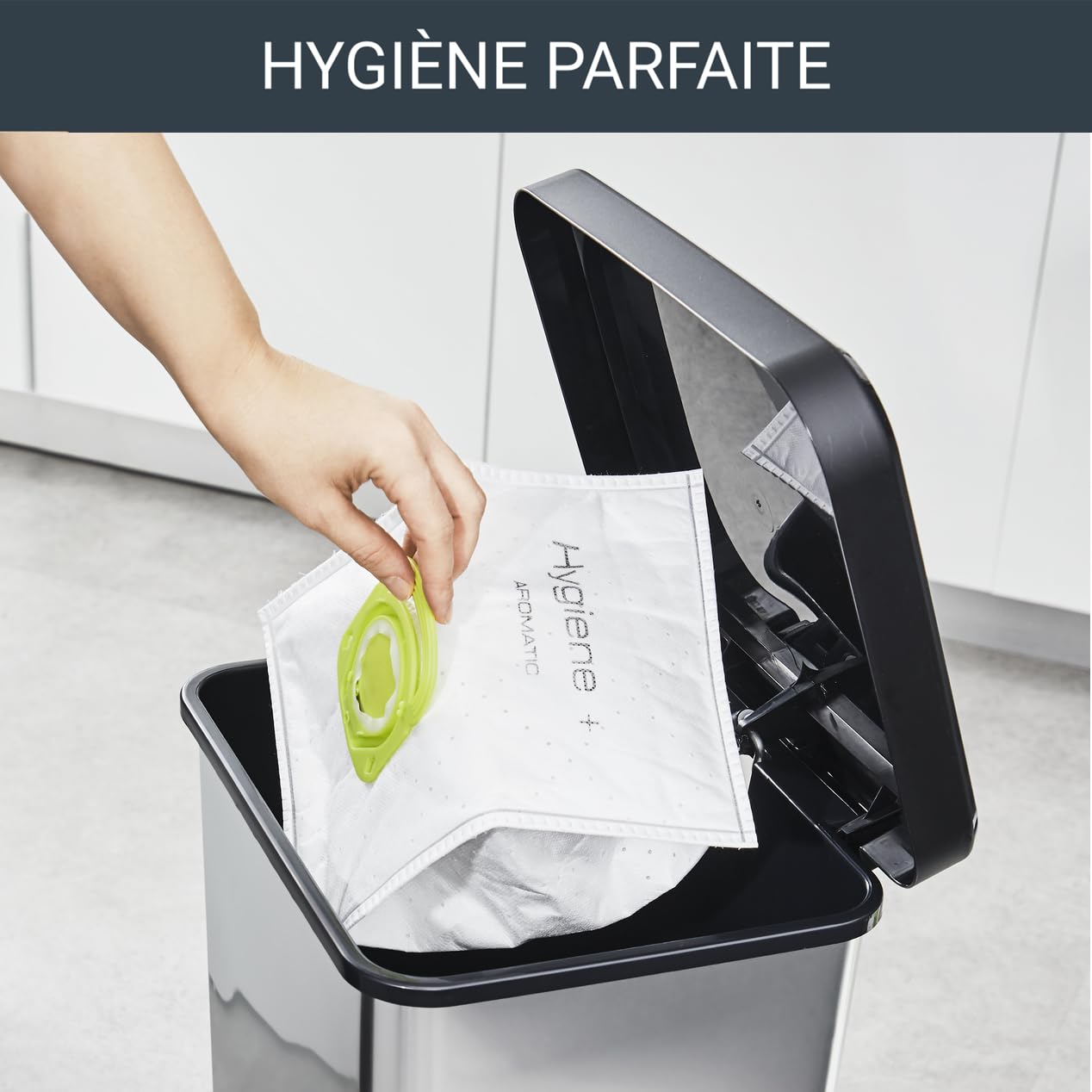 Rowenta Hygiène+ Aromatic Fleur de coton sacs aspirateur 4 pièces ZR200920